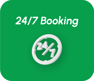 24/7 Booking